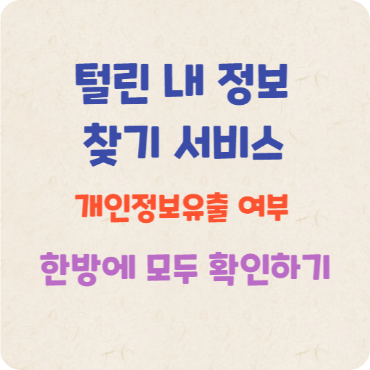 털린내정보서비스