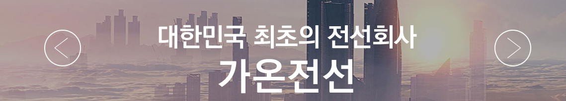 가온전선 기업소개