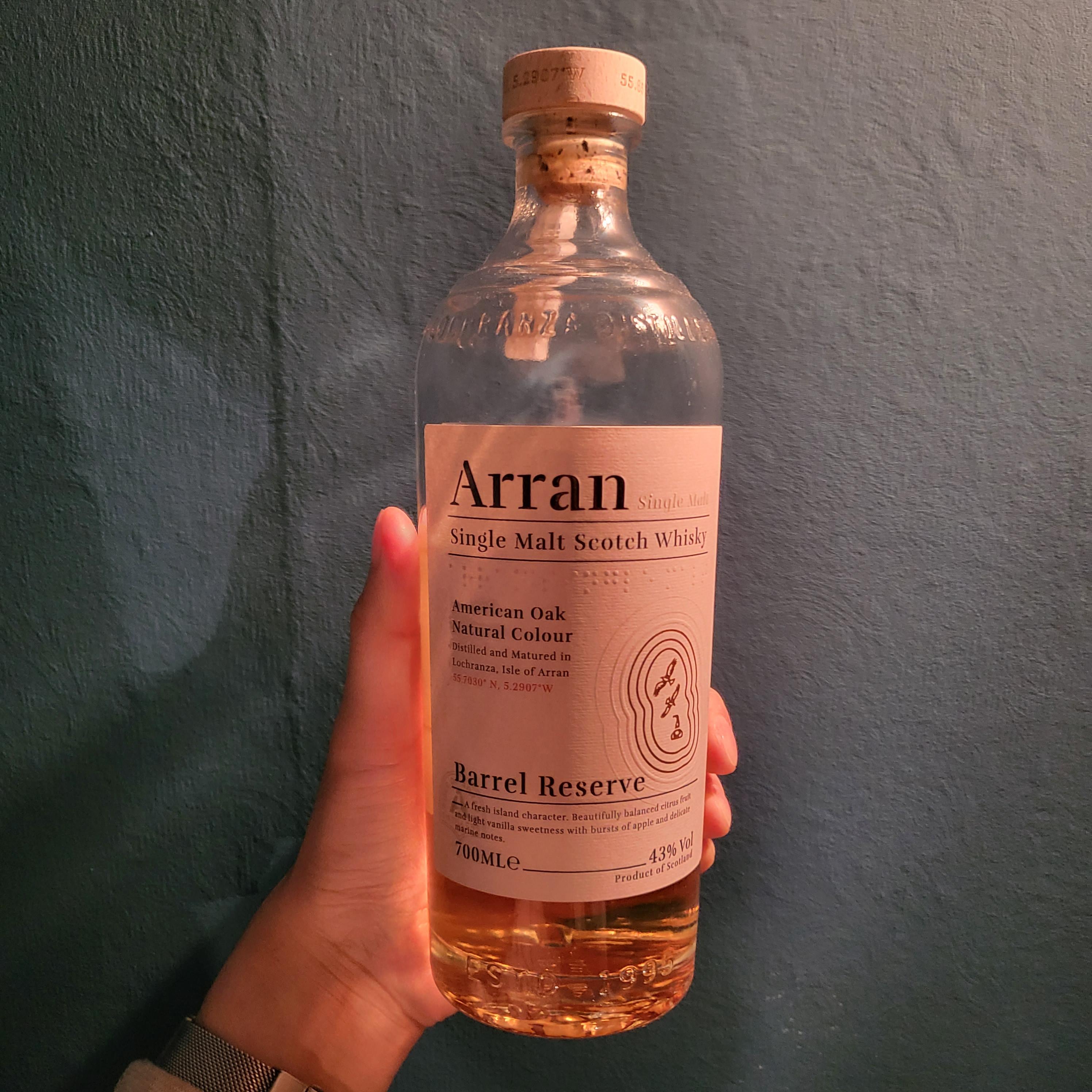  아란 배럴 리저브 (Arran Barrel Reserve) 위스키