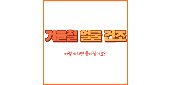 겨울철-얼굴-건조-블로그-글의-제목을-표시한-썸네일-이미지입니다.