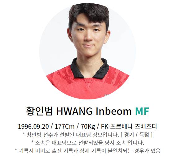 북중미 월드컵 아시아 2차 예선 대한민국 vs 태국 중계방송 명단