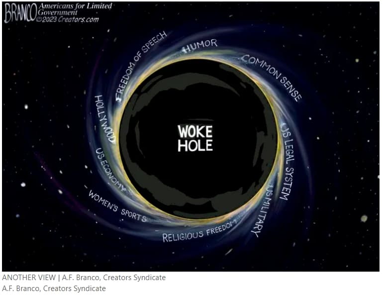  Branco's Cartoon: Biden and Woke