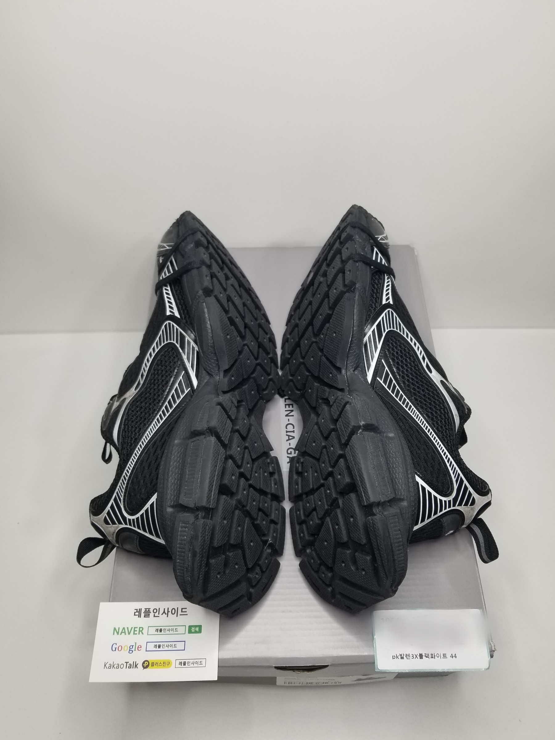  [BALENCIAGA] 발렌시아가 3XL 블랙 화이트 남녀공용 (PK공장)