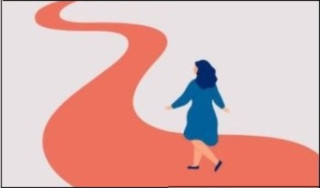 구불구불한 길을 본꿈