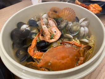 동해 바다 대게찜