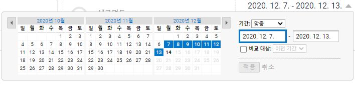  티스토리 블로그 게시물, 글 조회수 구글 에널리틱스를 통해 자세히 보는 방법(많은 수의 비교, 조회수 역순, 조회수 작은 글 찾기, 특정 기간 비교...)