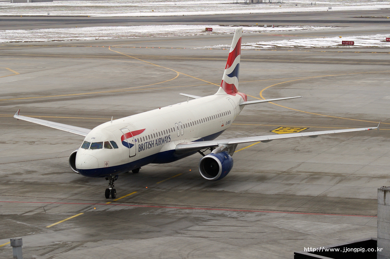 British Airways G-BUSI Airbus A320-200