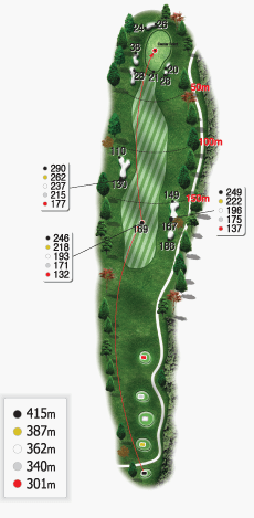 올드 OUT 코스 9 Hole