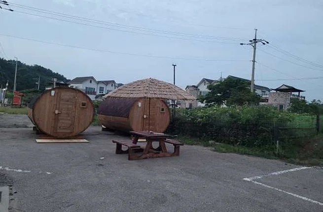 제부도펜션 벚꽃