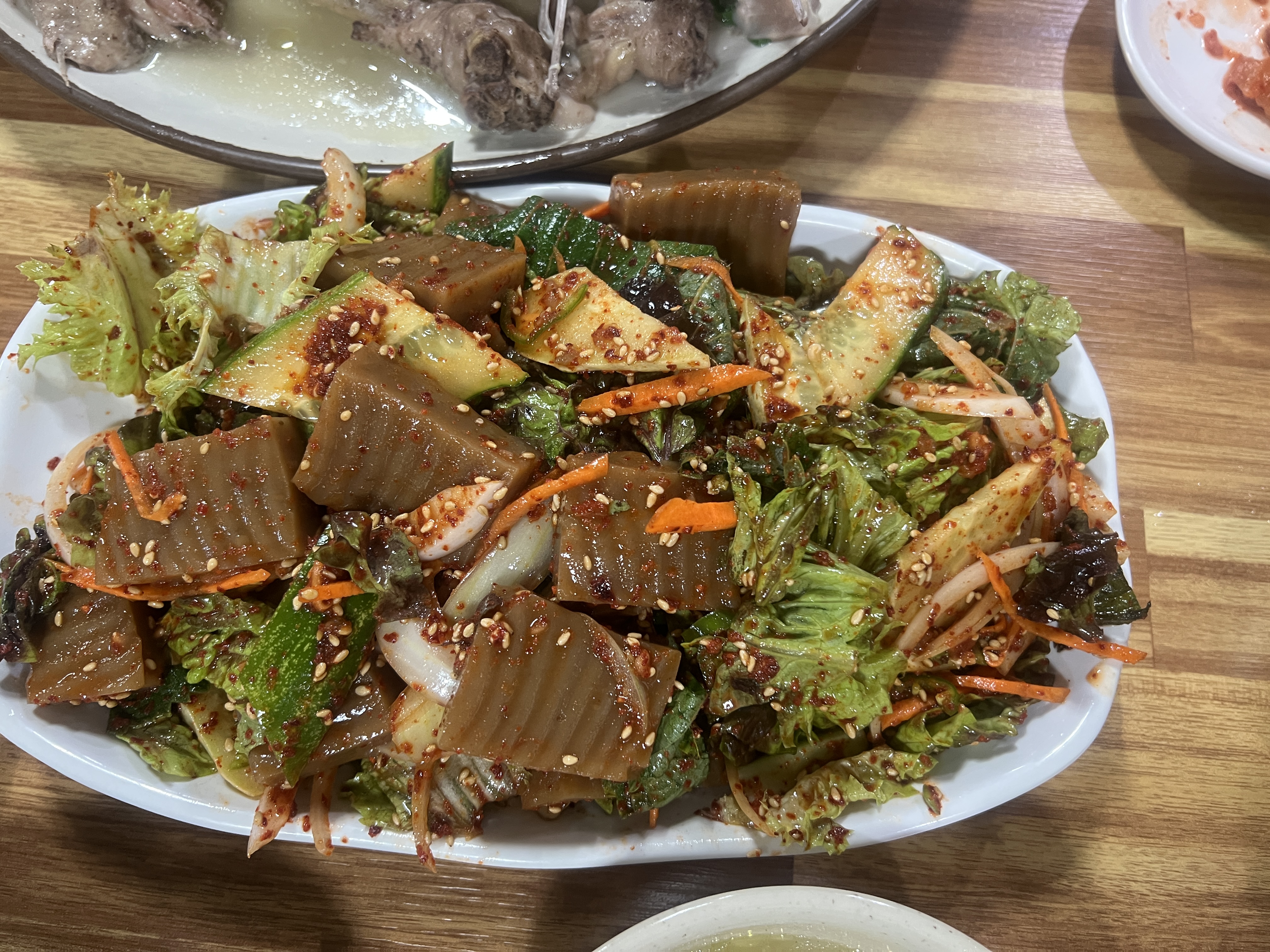 산닭백숙 이미지