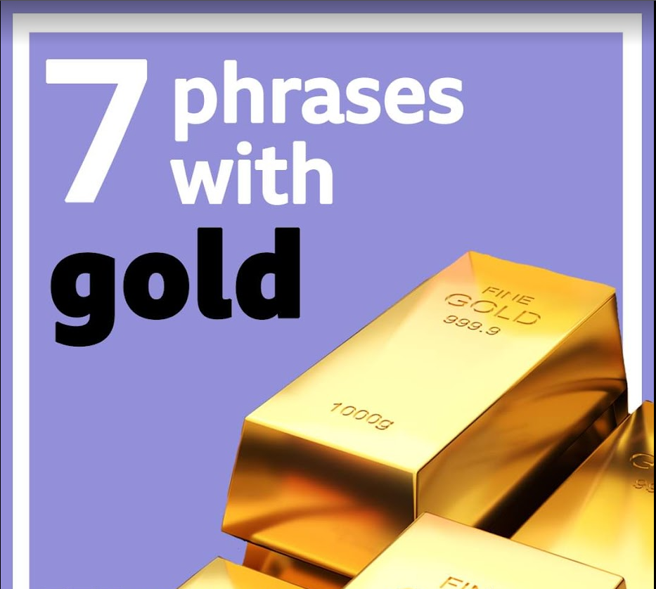  [영어] Gold와 관련된 관용어구 표현 3번째