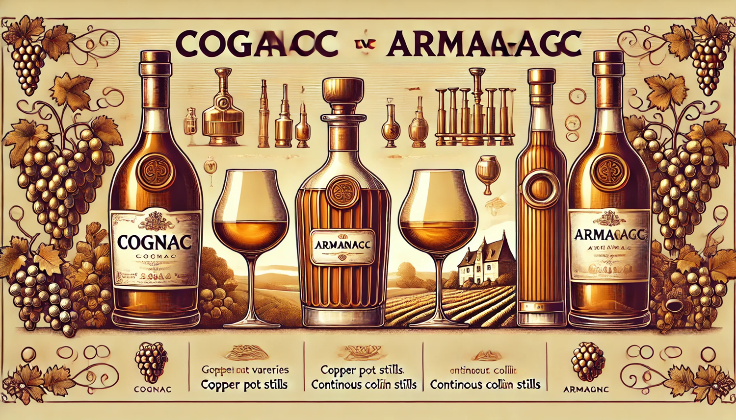 꼭 알아야 할 코냑(Cognac)과 아르마냑(Armagnac)의 차이점!