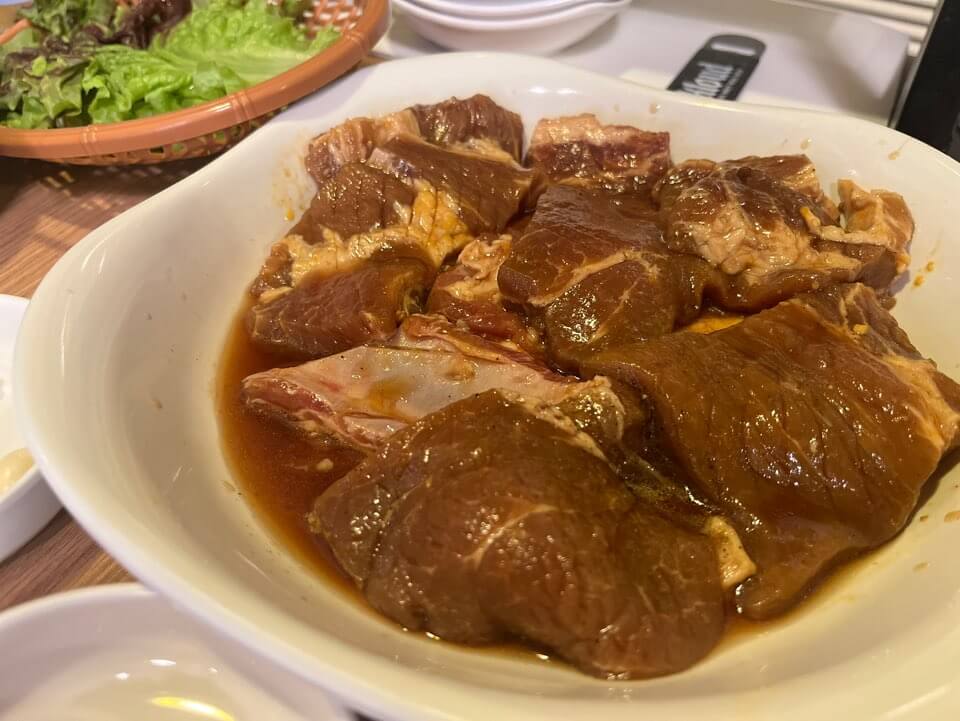 녹차수제돼지갈비 사진