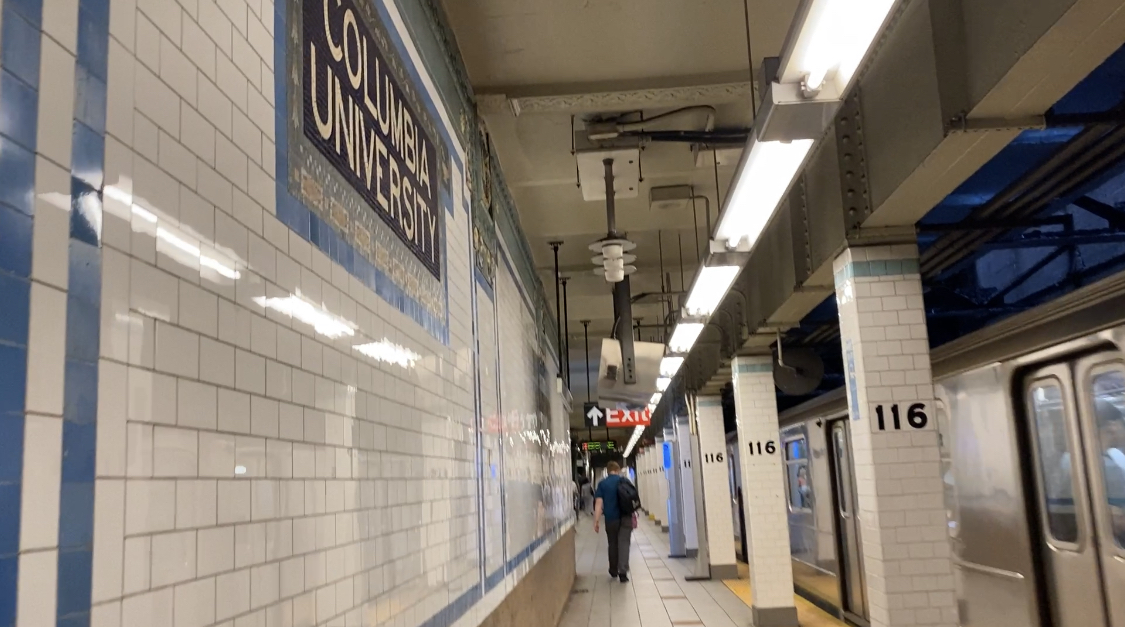1번 라인 116 Street Station Columbia University