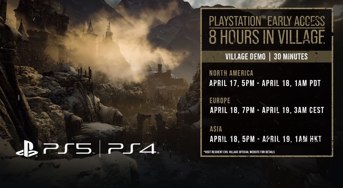  레지던트 이블 빌리지 플레이 영상 바이오하자드 빌리지 리뷰 분석 평가 PS4 PS5 출시일