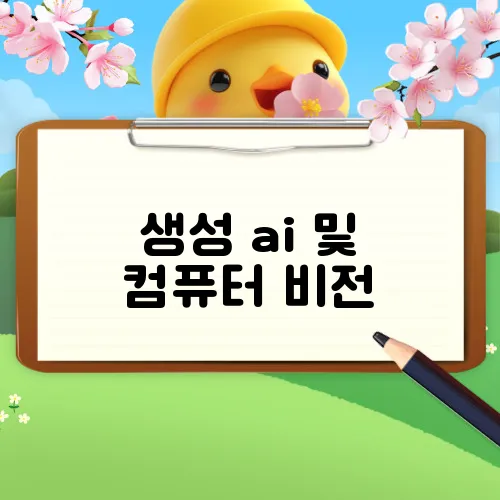 생성 ai 및 컴퓨터 비전