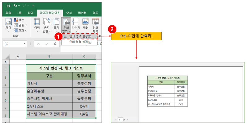 엑셀-깔끔하게-인쇄하는-방법2