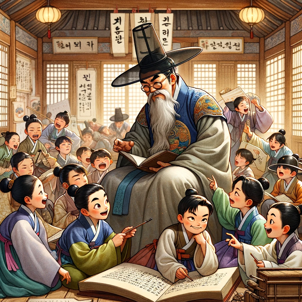 서당 풍경