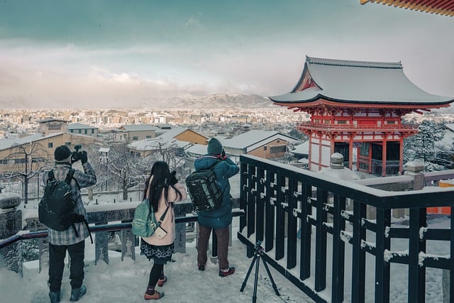 일본에서 가장 유명한 사진 명소 중 하나인 ‘기요미즈의 무대’