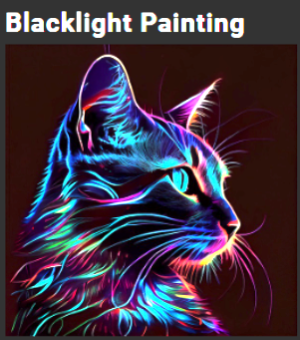 블랙라이트 페인팅(Blacklight Painting)