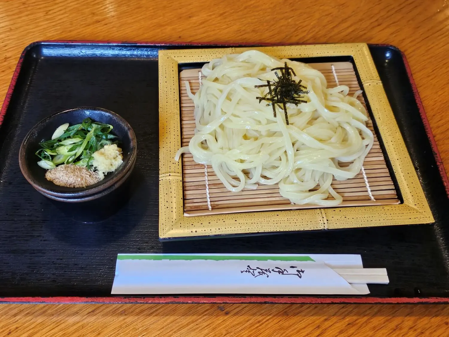 기타큐슈 고쿠라 우동 맛집 우동 큐베이 자루 우동