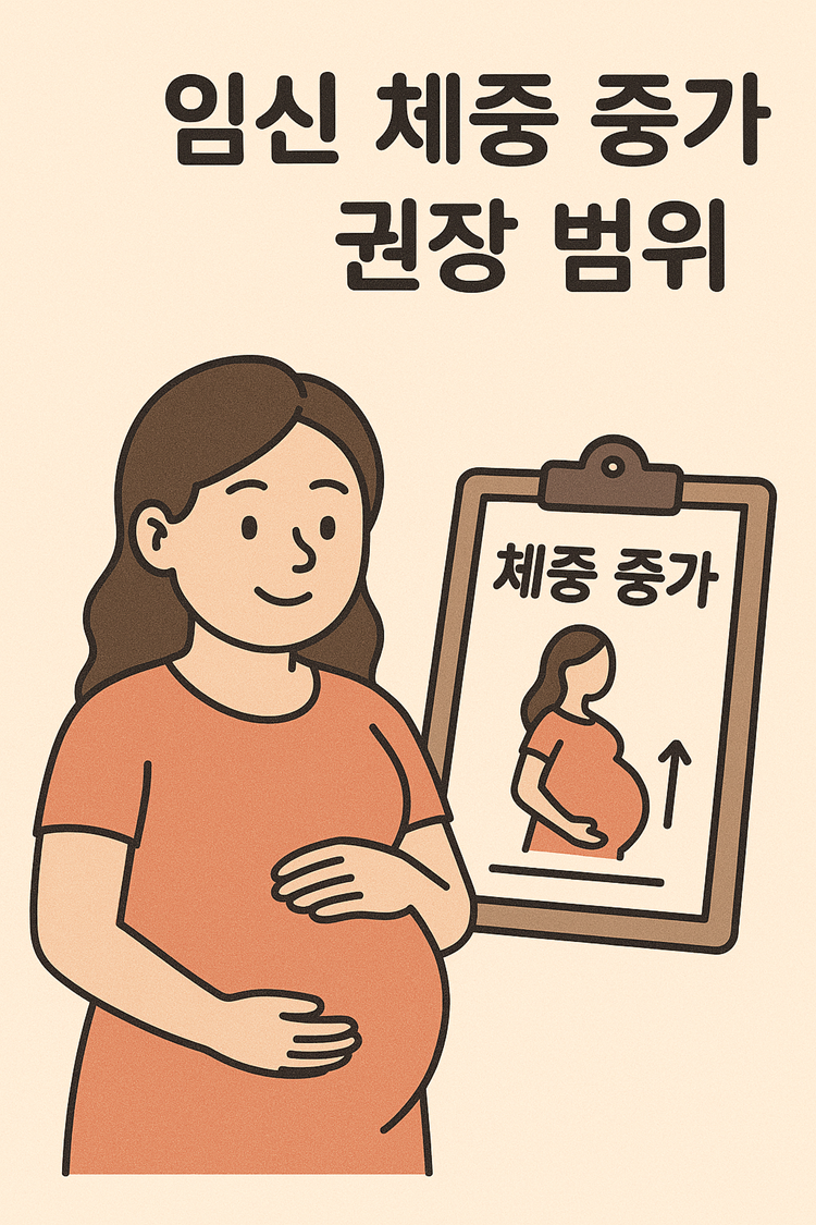 임신 체중 증가 권장 범위, 건강한 엄마와 아기를 위한 기준