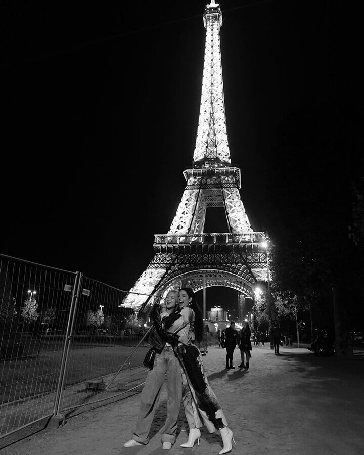  블랙핑크 로제 인스타그램 여행지 정보_ 파리(paris)에서 만난 예기치 않은 인맥은 누구?