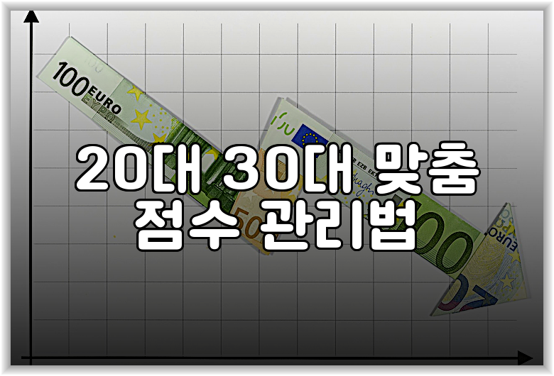 20대 30대 맞춤 점수 관리법
