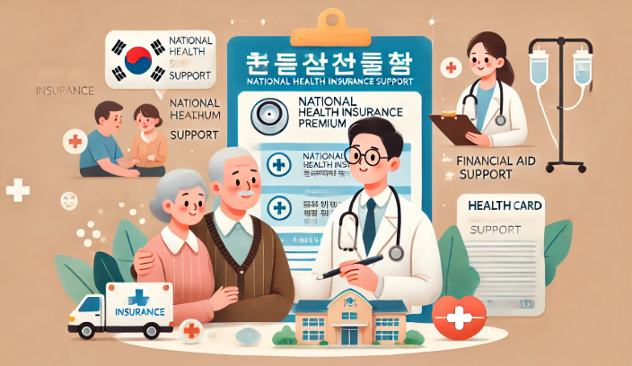 저소득 노인가구 국민건강보험 지원 안내