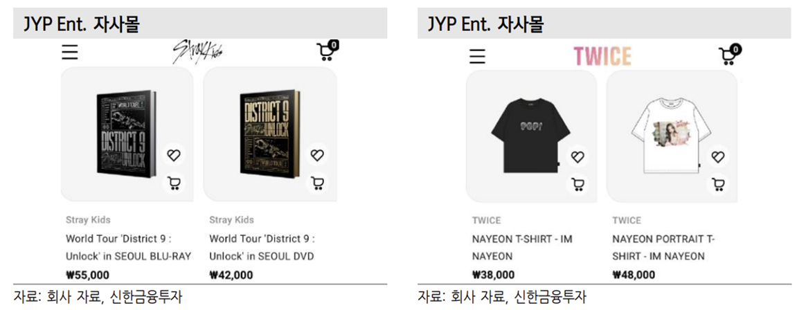 와이지 YG몰 이미지