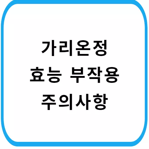 가리온정-10mg-주의사항-썸네일