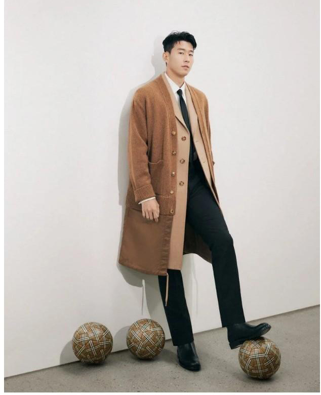  손흥민, 버버리 새로운 글로벌 앰버서더