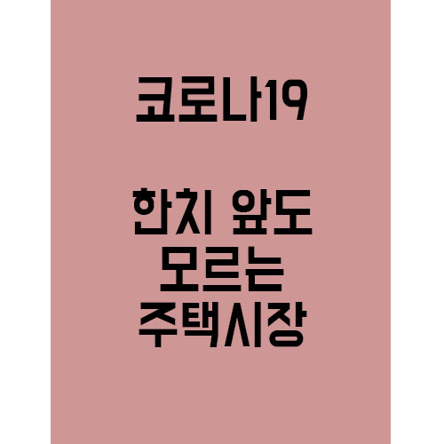  코로나19, 앞으로의 주택시장 전망은?