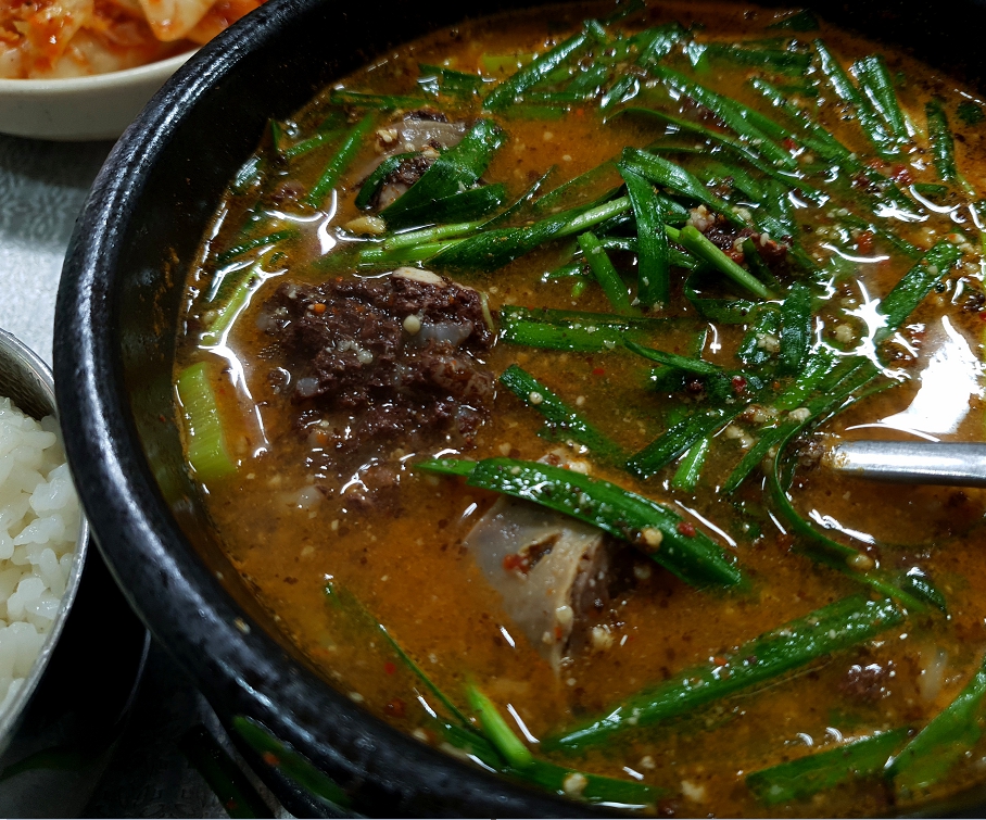 부산 동래 조광심민속왕순대 순대국밥