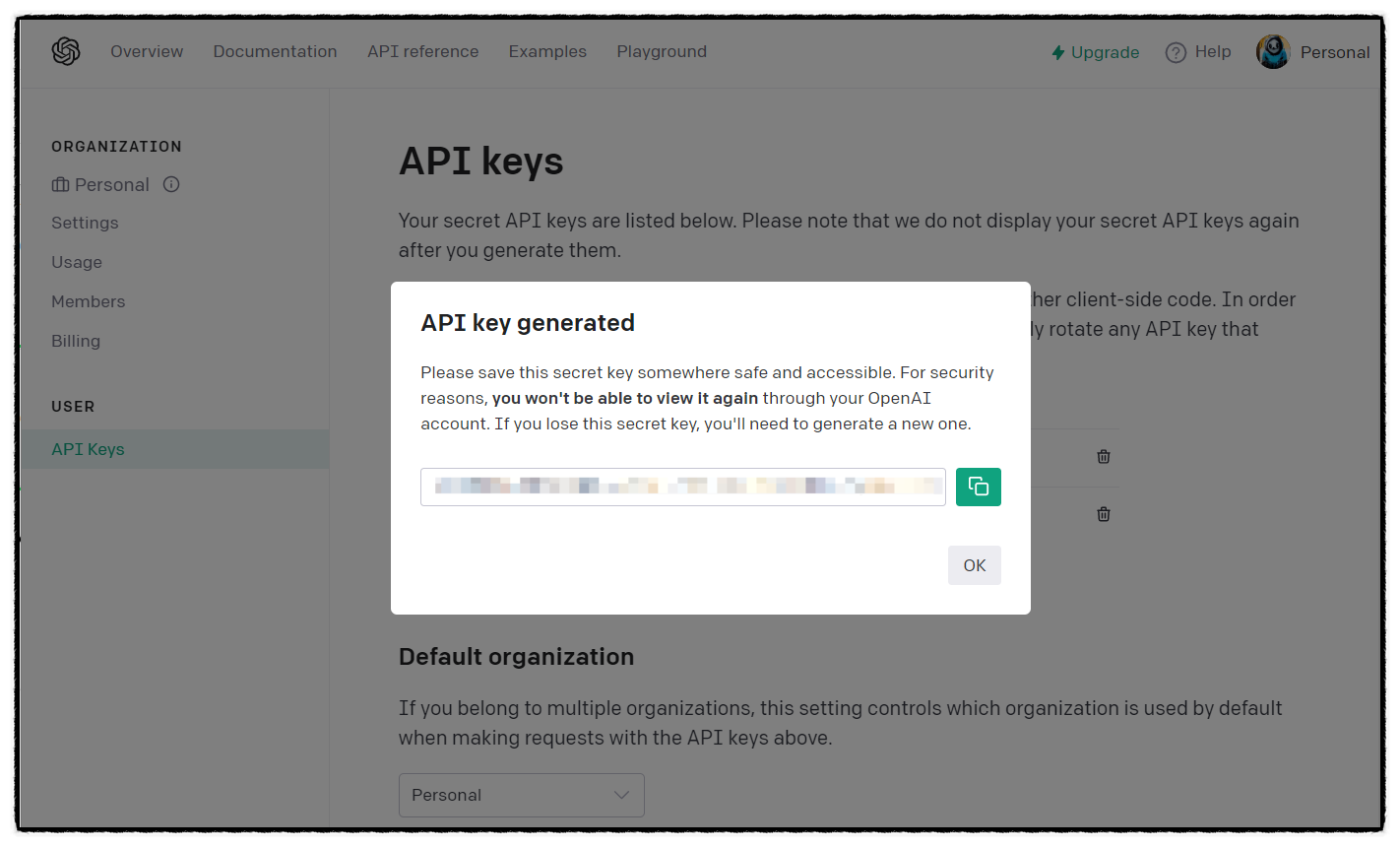 OpenAI-API-발급3