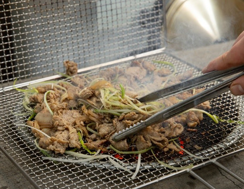 백반기행 용산 황지살(항정살) 오이지냉국수 맛집