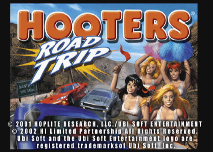  Ubisoft - 후터스 로드 트립 북미판 Hooters Road Trip USA (플레이 스테이션 - PS - iso 다운로드)
