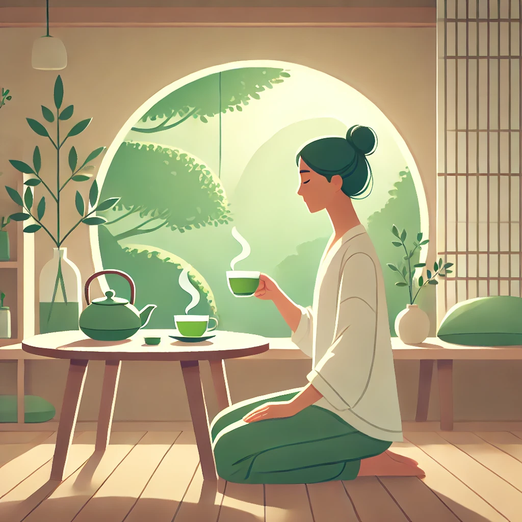 녹차의 과학적 효능 (항산화, 면역력, 스트레스 완화)