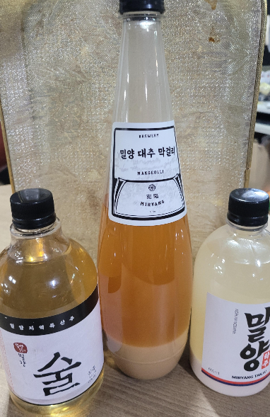 밀양 특산주 소개: 밀양대추막걸리, 밀양 약주, 밀양 탁주 3종