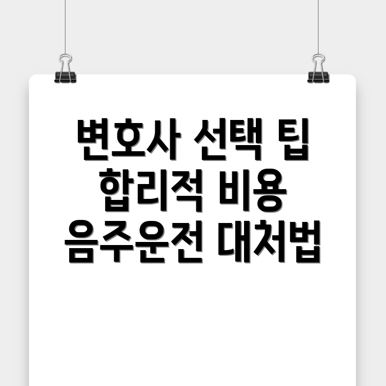 청주 흥덕구 송절동 음주운전 변호사