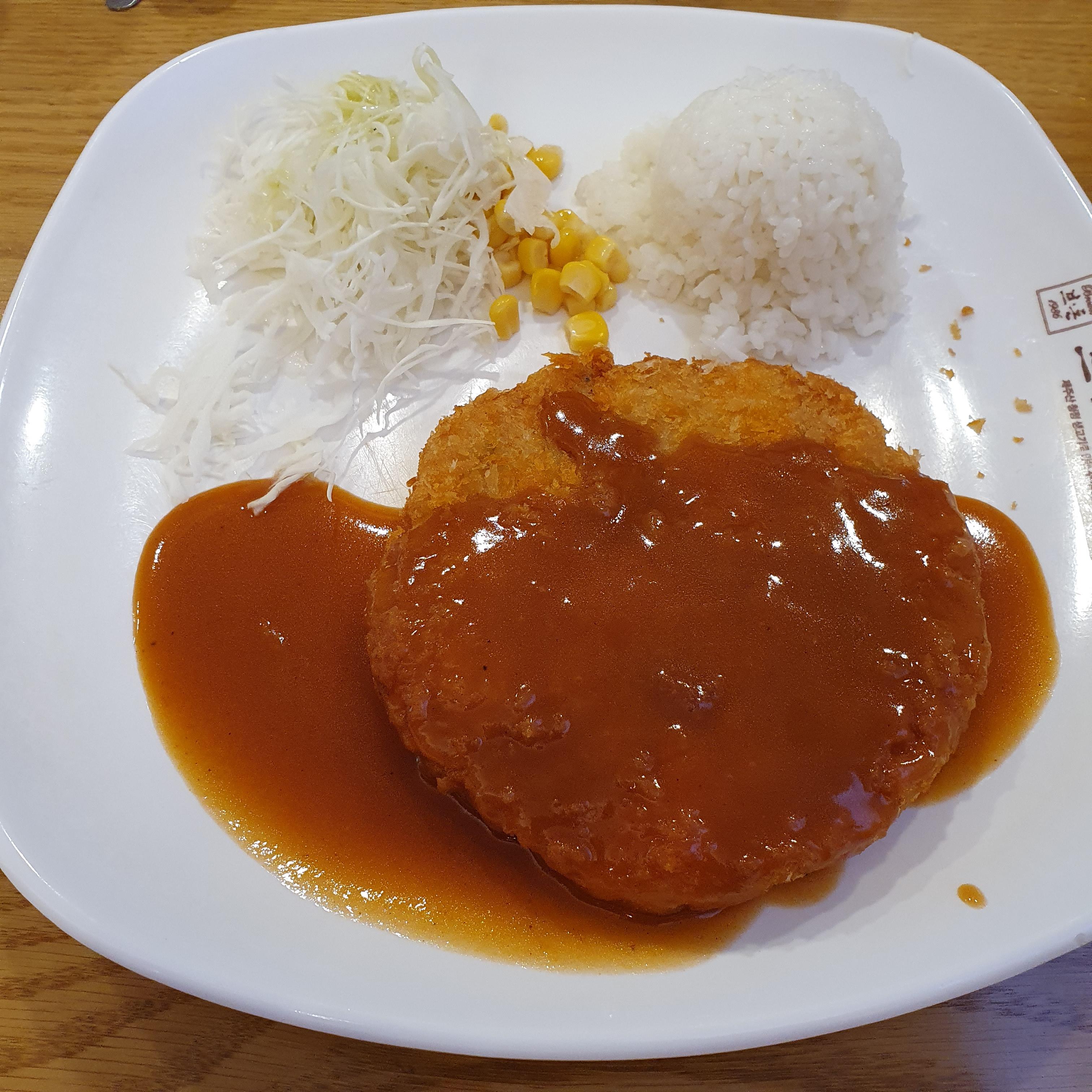 브라운돈까스 이미지