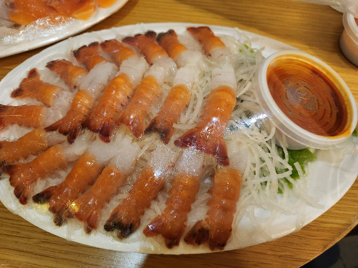 딱새우회입니다