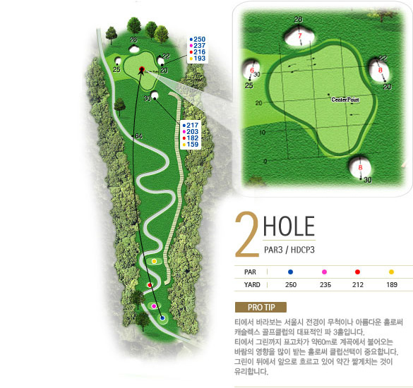 캐슬렉스CC 아웃 코스 2번 홀