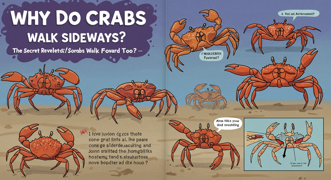 Why Do Crabs Walk Sideways? (The Secret Revealed! Some Crabs Walk Forward Too?)-4