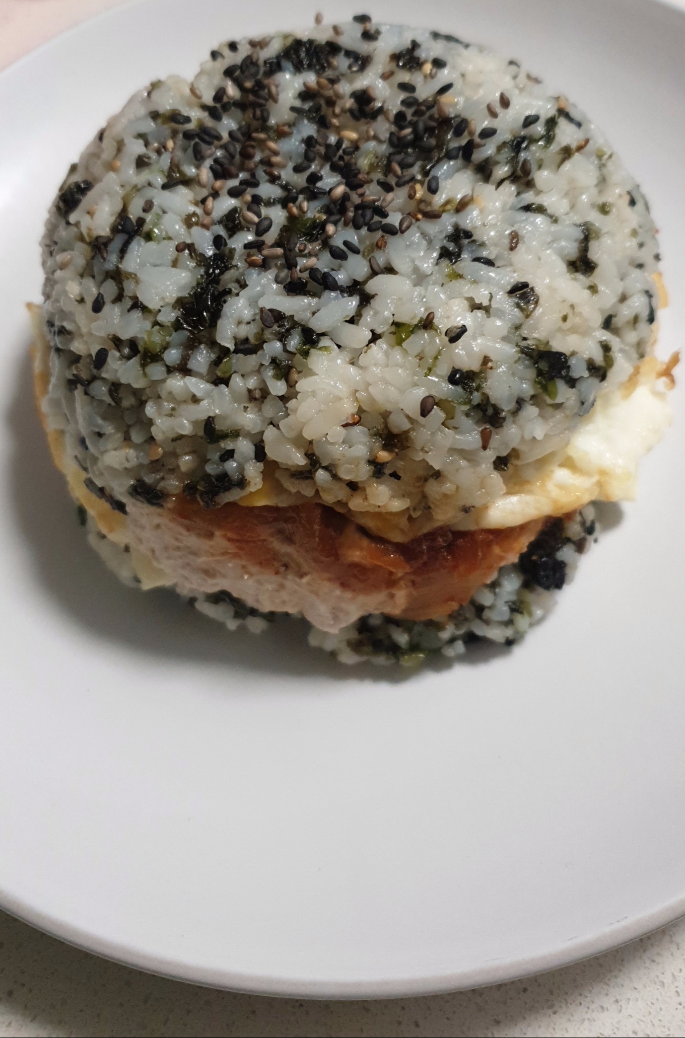  참치 김치 밥버거 만들기- 든든하게!