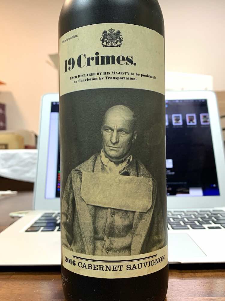 19 Crimes Cabernet Sauvignon 2016