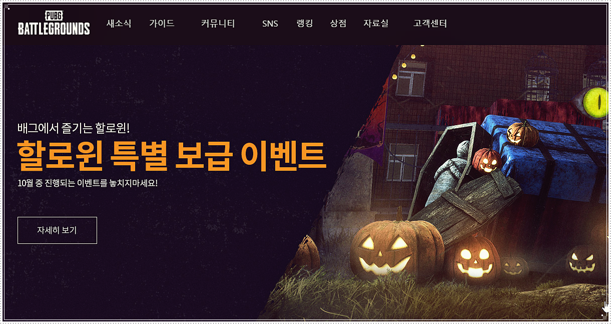  카카오배그 홈페이지 바로가기