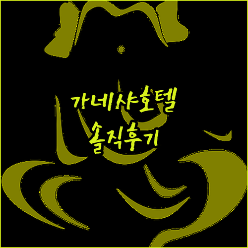 바라나시 '호텔 가네샤' 솔직 후기!