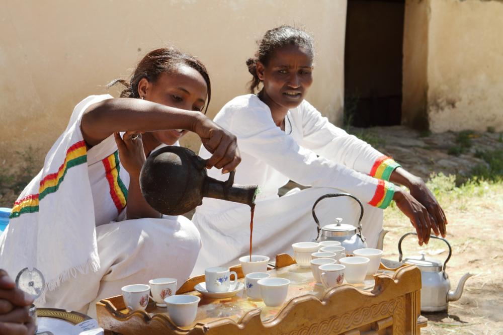 커피 의식, 에티오피아,The coffee ritual, Ethiopia