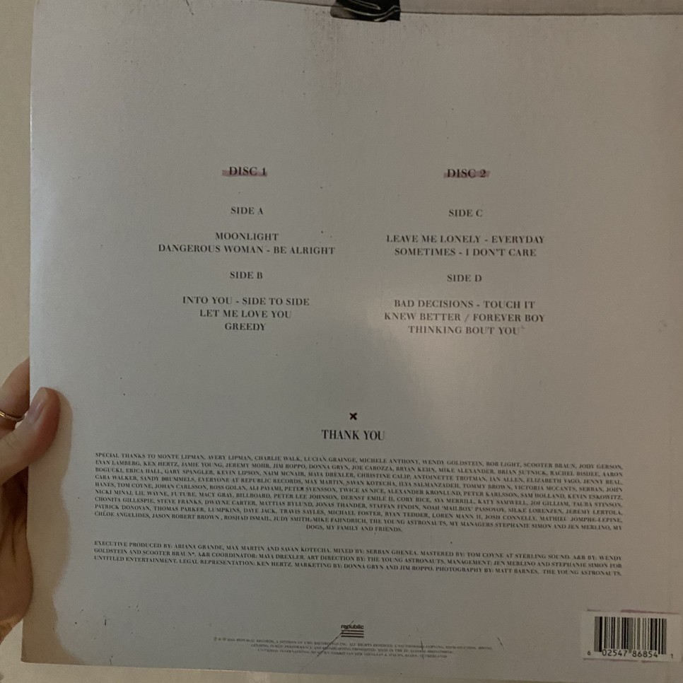 woman [LP, Vinyl] 아리아나 그란데(Ariana 3